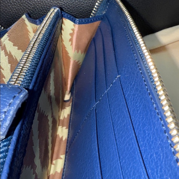 Vivienne Westwood Blue Leather Wallet - Picture 12 of 15